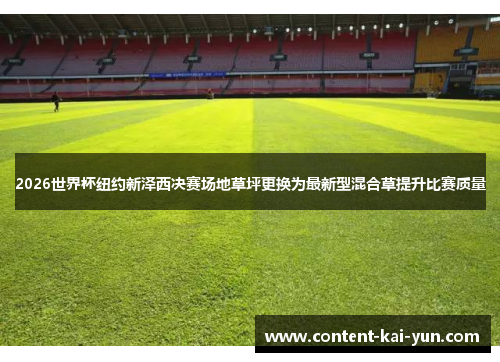 2026世界杯纽约新泽西决赛场地草坪更换为最新型混合草提升比赛质量 2026世界杯纽约新泽西决赛场地草坪更换为最新型混合草提升比赛质量